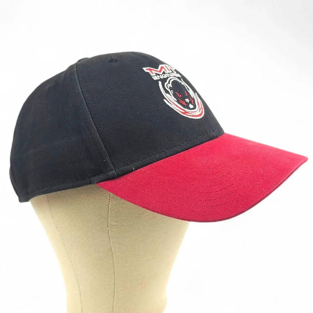 Brand MIT Engineers Youth Adjustable 47 Hat Black Red Strapback Baseball Cap